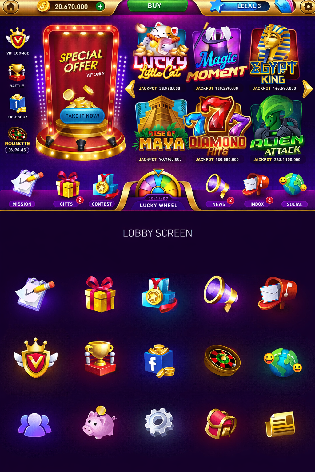 Lucky i8 game