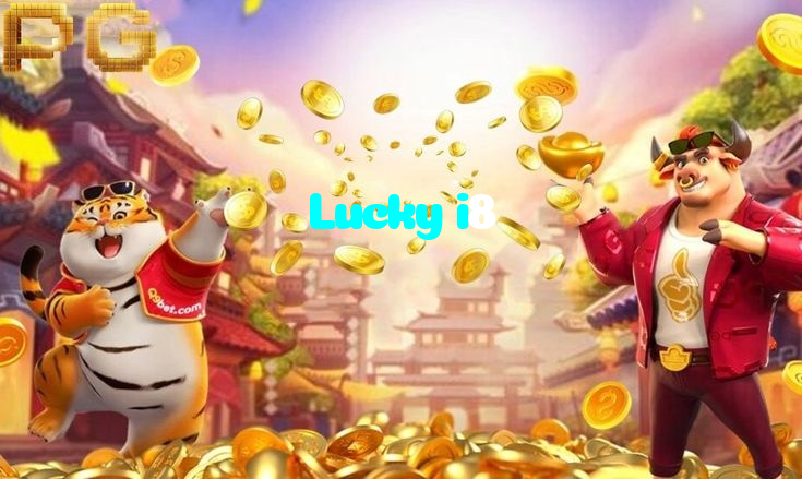 Lucky i8 casino presented on mobile device in Pakistan with slots and live games